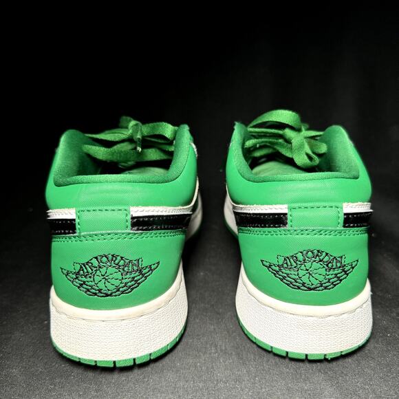 Size 7 - Nike Air Jordan 1 Low GS Pine Green 2020 Men's Shoes - Picture 5 of 8